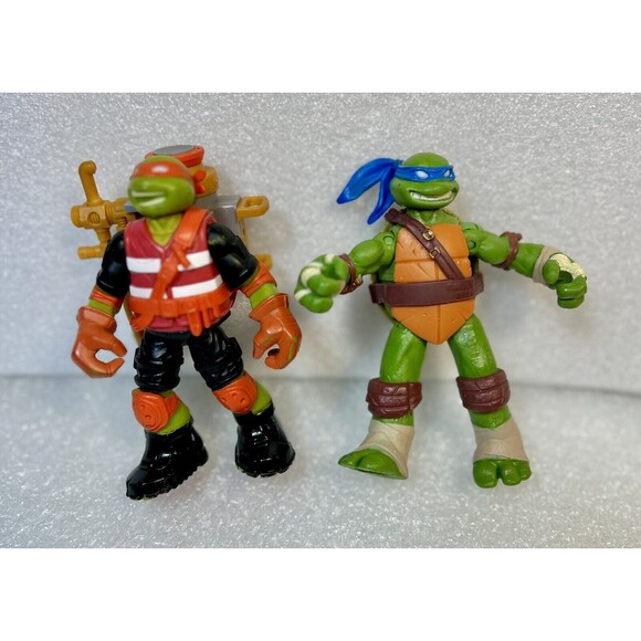 Lot of 4-2012 TMNT Figures Mixed Sets, 1- Mutant Ooze Chuckin' Action As shown - Picture 4 of 6